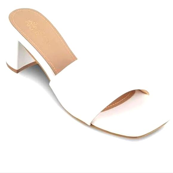 BRAND NEW CHINESSE LAUNDRY ELEGANT WOMEN's BLOCK HEEL SQUARE TOE SANDAL - Picture 1 of 14